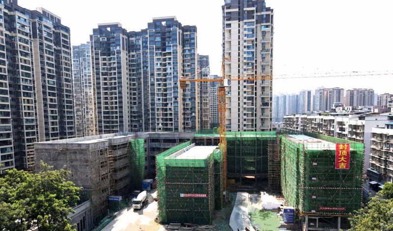 公司房建項目取得進展，多元化經(jīng)營再添新力——資陽市雁江區(qū)第六中學主體教學樓順利封頂